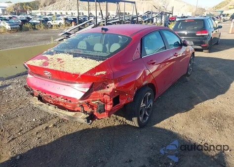 2021 Hyundai Elantra Sel from USA, damaged, VIN 5NPLN4AG9MH028311